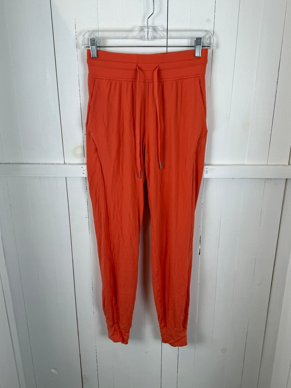 Lululemon Orange Jogger Pants Women’s Size 4 Activewear